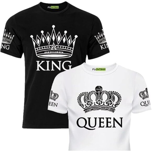 Other - Matching Shirts for Couples, His & Hers T‑Shirts Set, Matching Couple Tees, Funn
